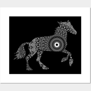 Horse Mandala Posters and Art